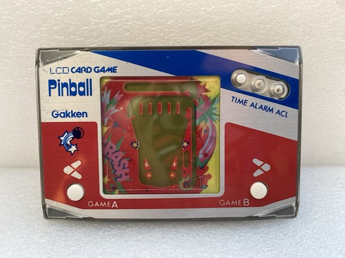 Gakken pinball lcd card game - gakken,